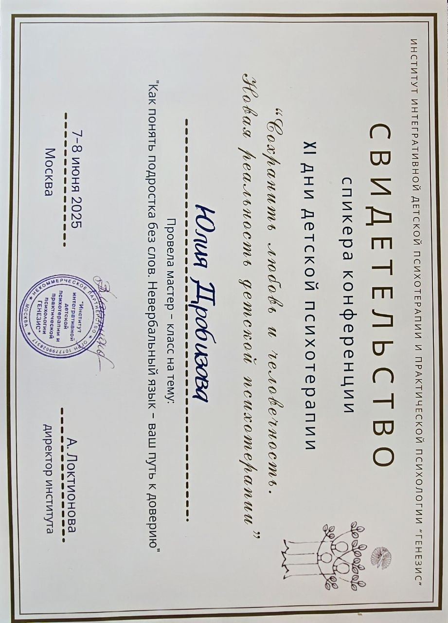 Спикер конференции